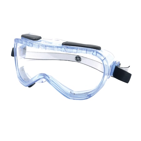 Ge Safety Googles, Adjustable Headband, Indirect Vens GE147C